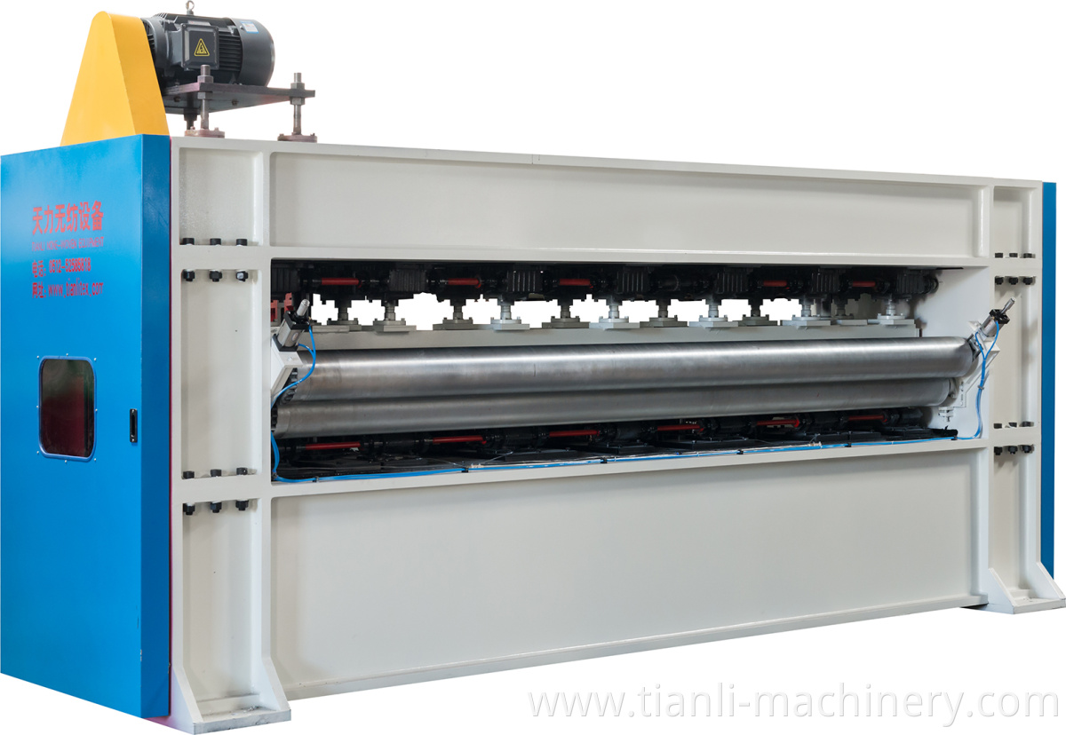 Professional factory making cotton processing pattern needle loom machine